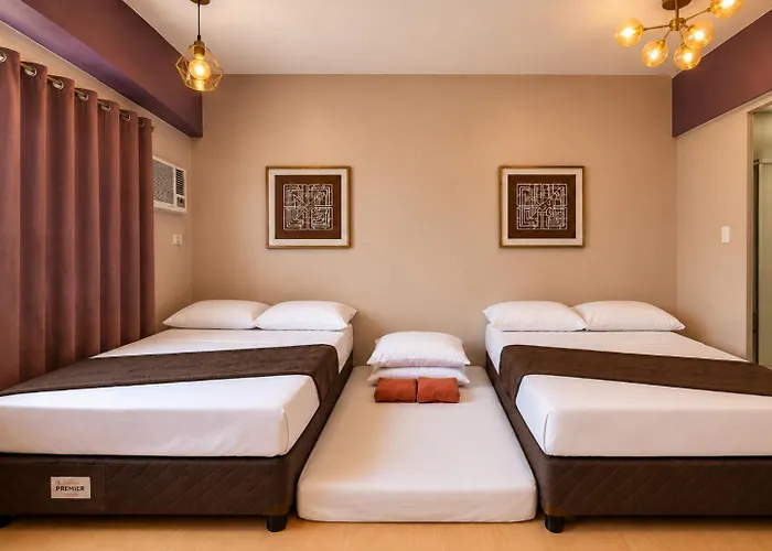 Deluxe Twin Bed At Sunvida Tower Across Sm Apartment *