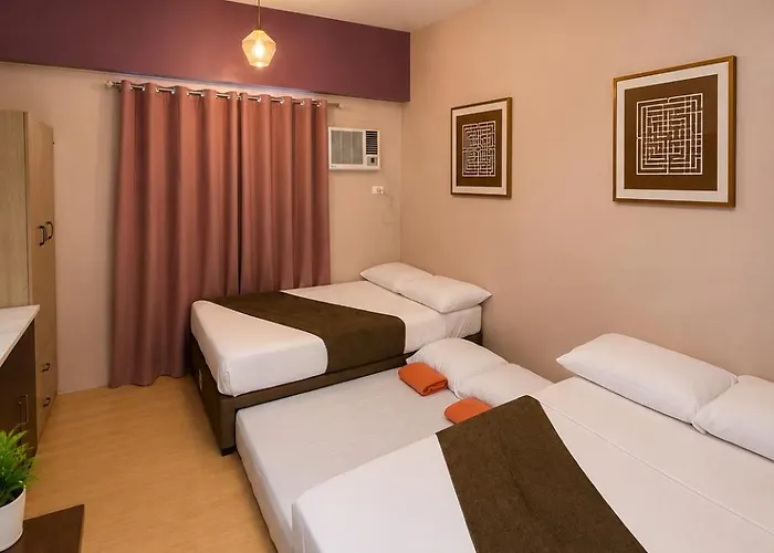 Deluxe Twin Bed At Sunvida Tower Across Sm Apartment Cebu