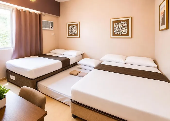 Deluxe Twin Bed At Sunvida Tower Across Sm Cebu