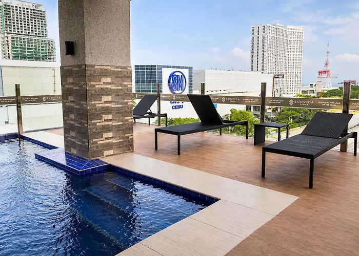 Deluxe Twin Bed At Sunvida Tower Across Sm Cebu